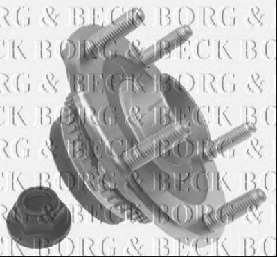 BORG & BECK bwk1280 -  Комплект подшипника ступицы колеса